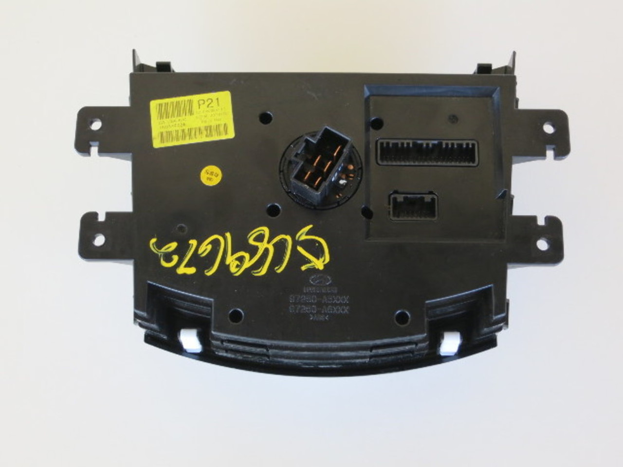 13 14 15 16 Hyundai Elantra Climate Control Panel Temperature Unit A/C Heater