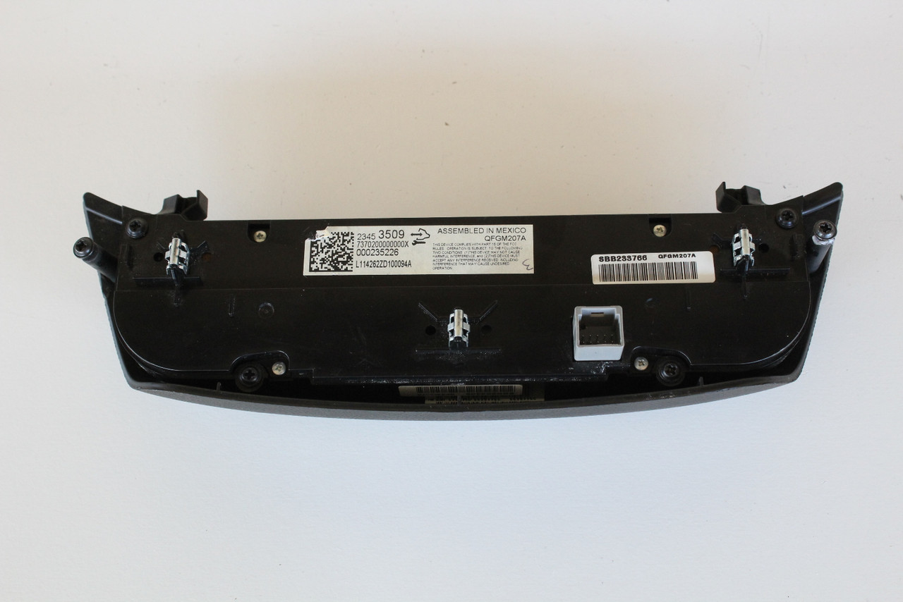 14 15 16 17 Chevy Impala Climate Control Panel Temperature Unit A/C Heater 14 15 16 17 Chevy Impala Climate Control Panel Temperature Unit A/C Heater