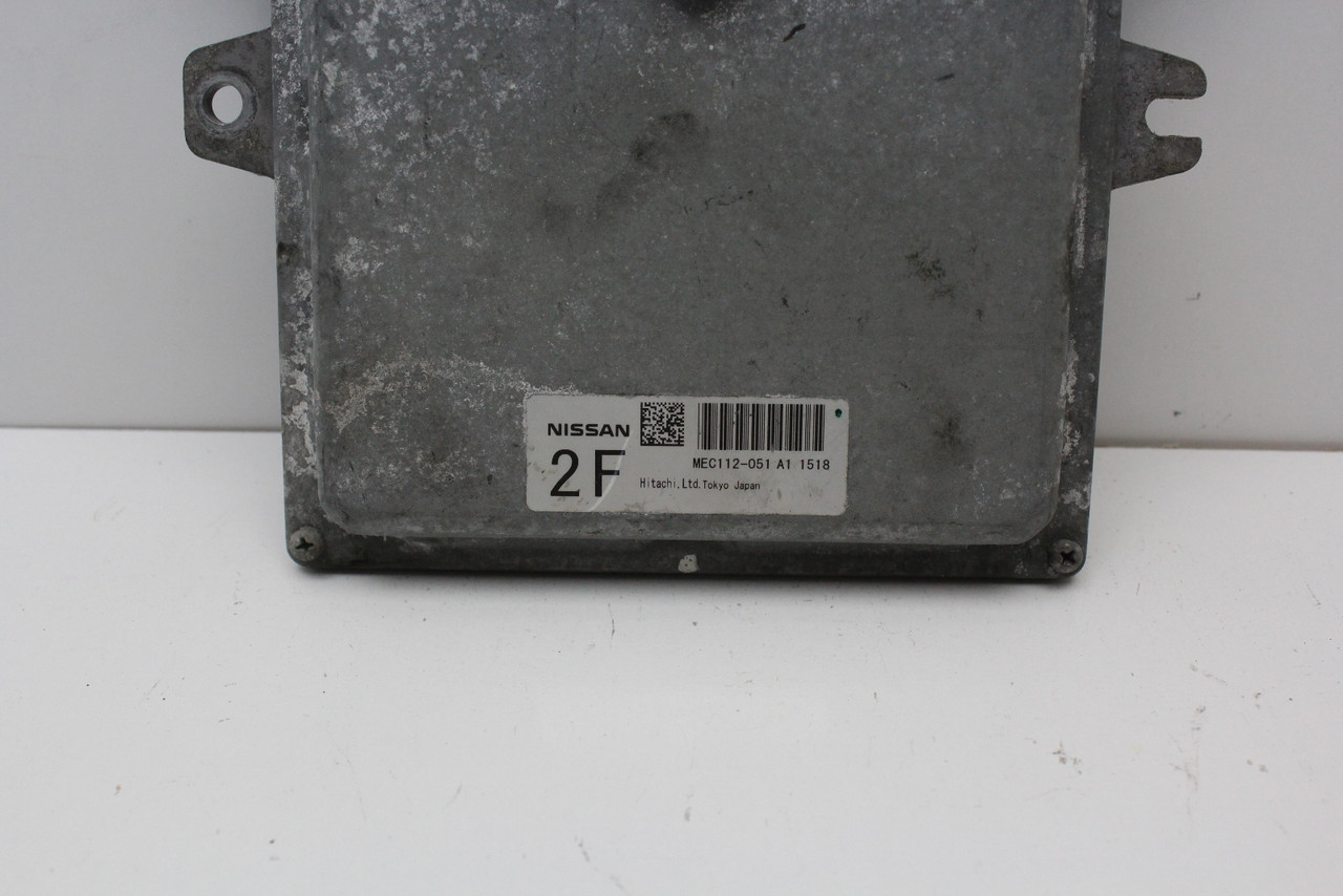 10 11 Nissan Altima 2.5L MEC112-051 A1 Computer Engine Control ECU ECM Module