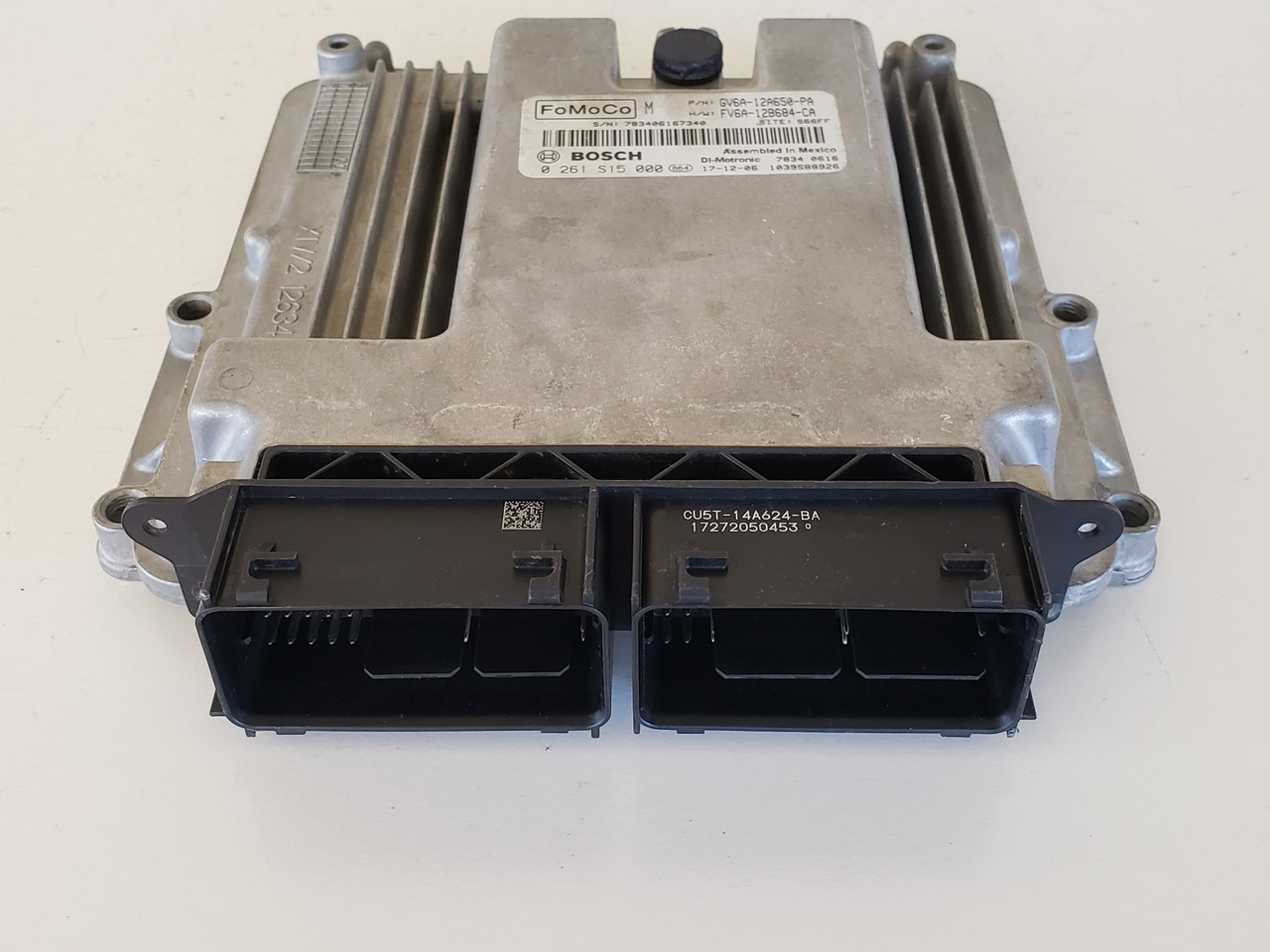 2016-2018 Focus GV6A-12A650-PA Computer Brain Engine Control ECU ECM EBX Module