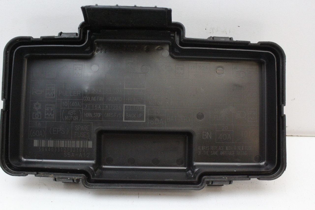 01-05 Honda Civic S5A-C0 Fusebox Fuse Box Relay Unit Module