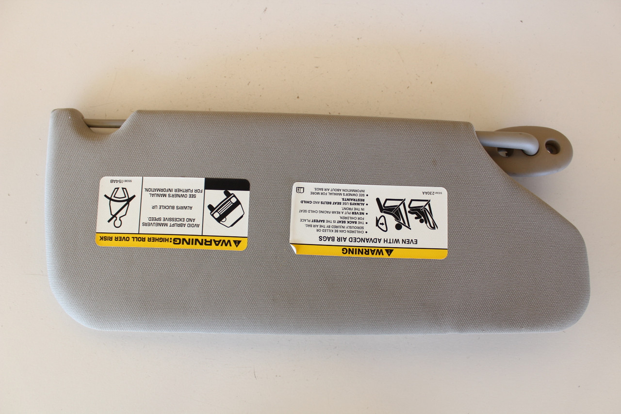 05-10 Jeep Grand Cherokee Driver Left Side Interior Sun Visor Sunvisor 05-10 Jeep Grand Cherokee Driver Left Side Interior Sun Visor Sunvisor