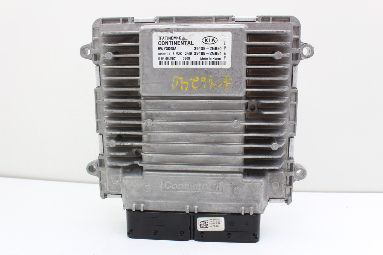 14 15 Kia Optima 39108-2GBE1 Computer Brain Engine Control ECU ECM EBX Module
