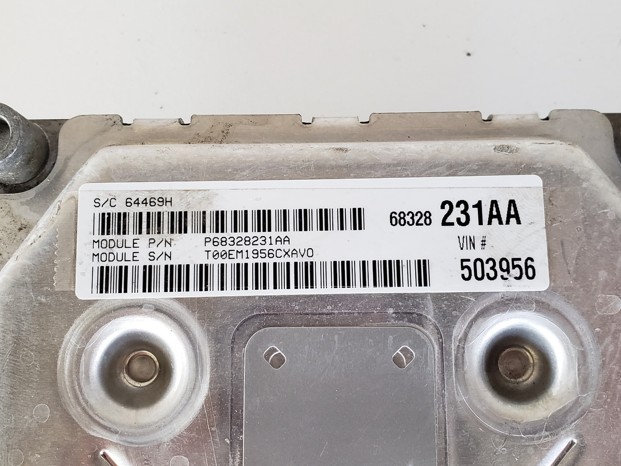 2017 Dodge Journey P68328231AA Computer Brain Engine Control ECU ECM EBX Module