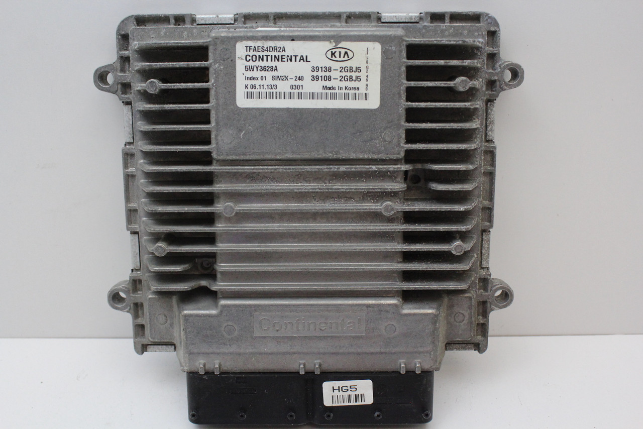14 15 Kia Optima 2.4L 39108-2GBJ5 Computer Engine Control ECU ECM EBX Module