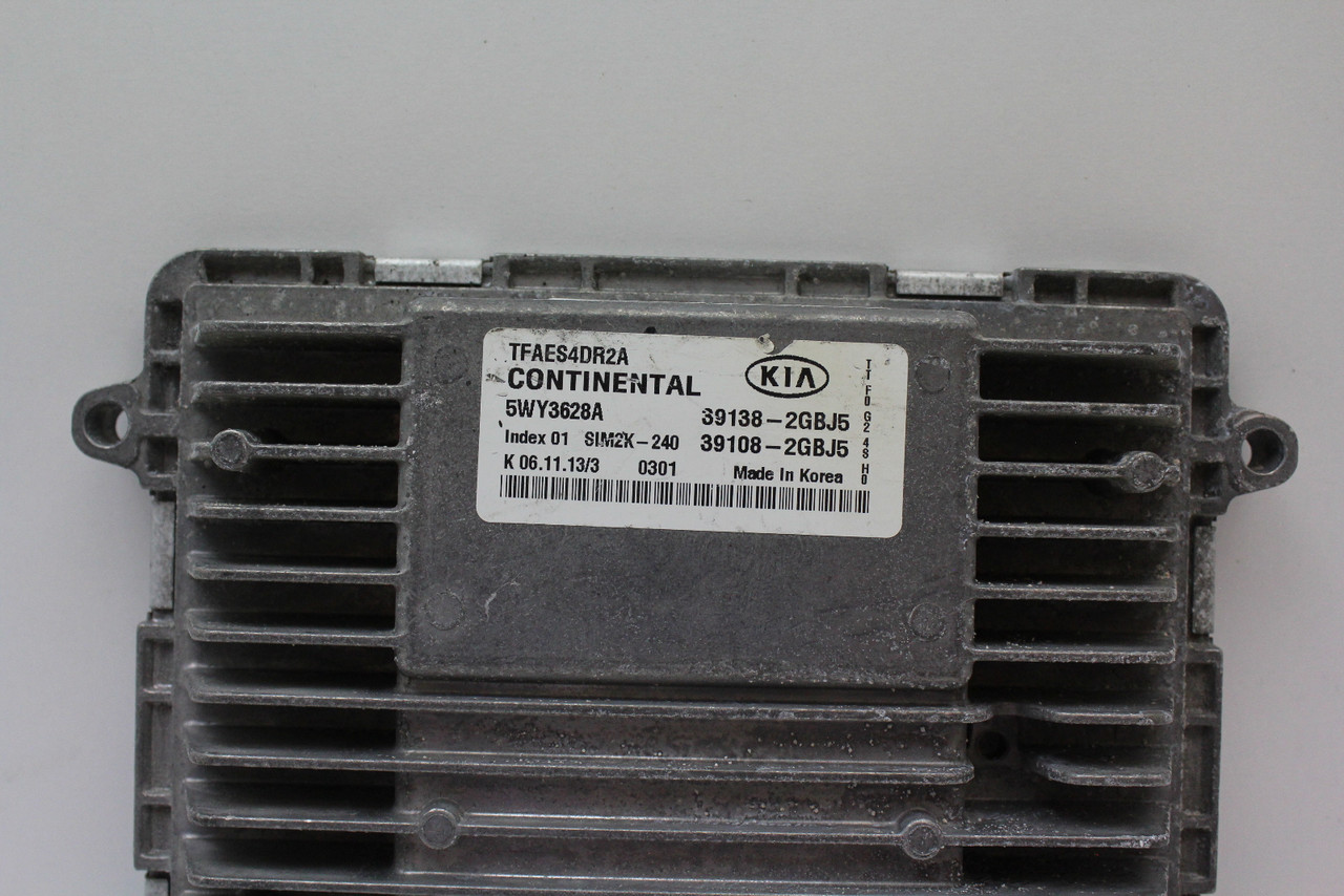 14 15 Kia Optima 2.4L 39108-2GBJ5 Computer Engine Control ECU ECM EBX Module
