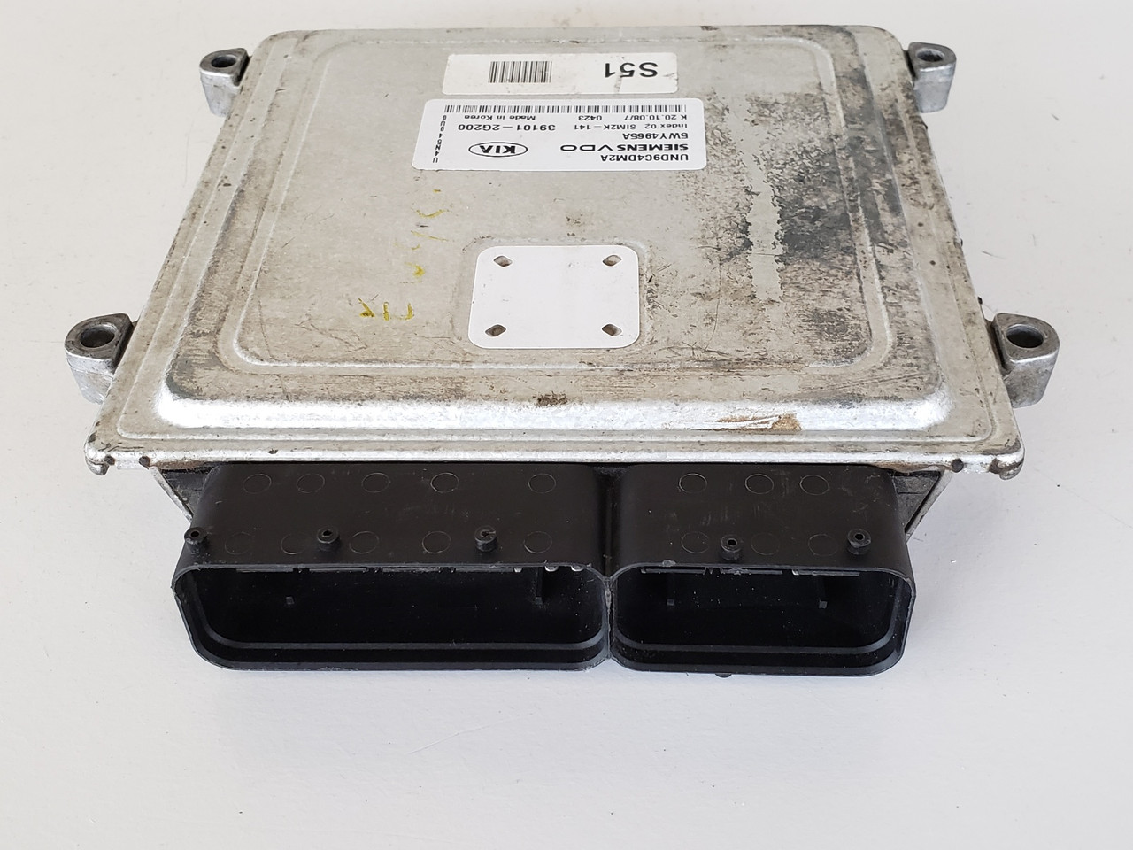 2009-2012 Kia Rondo 39101-2G200 Computer Brain Engine Control ECU ECM EBX Module