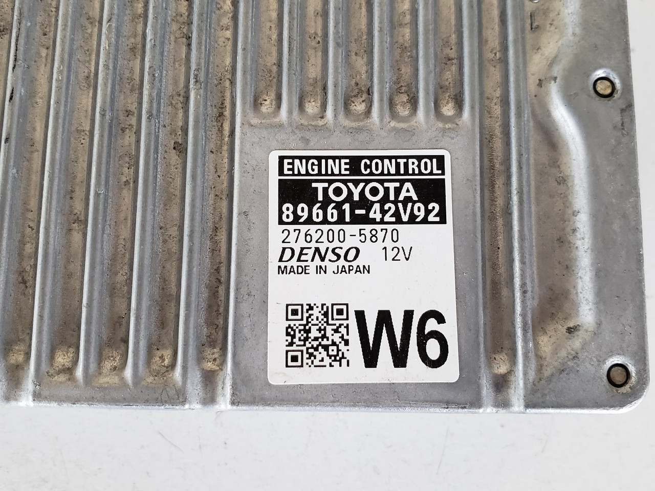 2016-2018 Rav4 89661-42V92 Computer Brain Engine Control ECU ECM