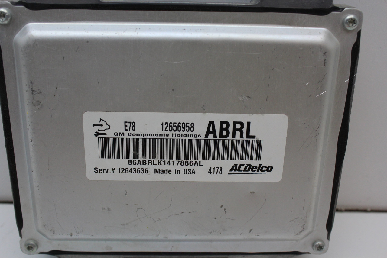 12-15 Chevrolet Cruze 12643636 Computer Brain Engine Control ECU ECM EBX Module 12-15 Chevrolet Cruze 12643636 Computer Brain Engine Control ECU ECM EBX Module