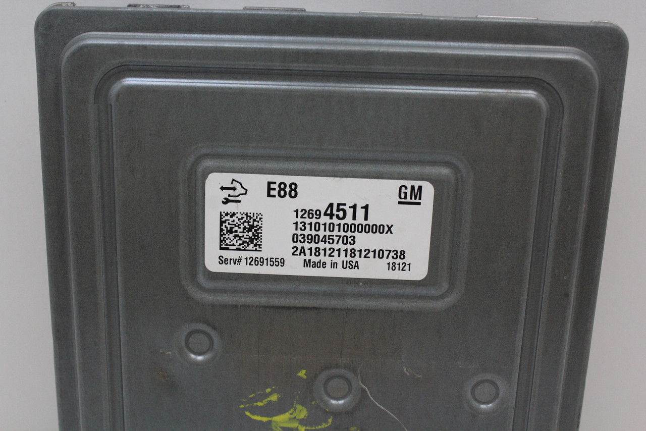 18 19 Chevrolet Malibu 12691559 Computer Brain Engine Control ECU ECM EBX Module