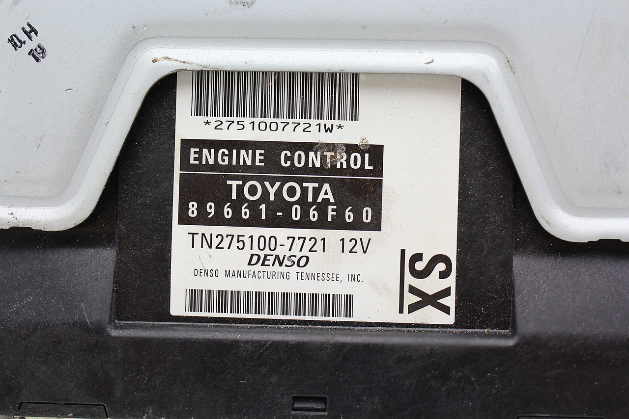 07 TOYOTA SOLARA 89661-06F60 COMPUTER BRAIN ENGINE CONTROL ECU ECM MODULE L2263