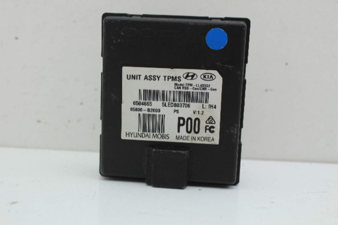 14-16 Kia Soul 95800-B2000 TPMS Tire Pressure Monitoring System Control Module