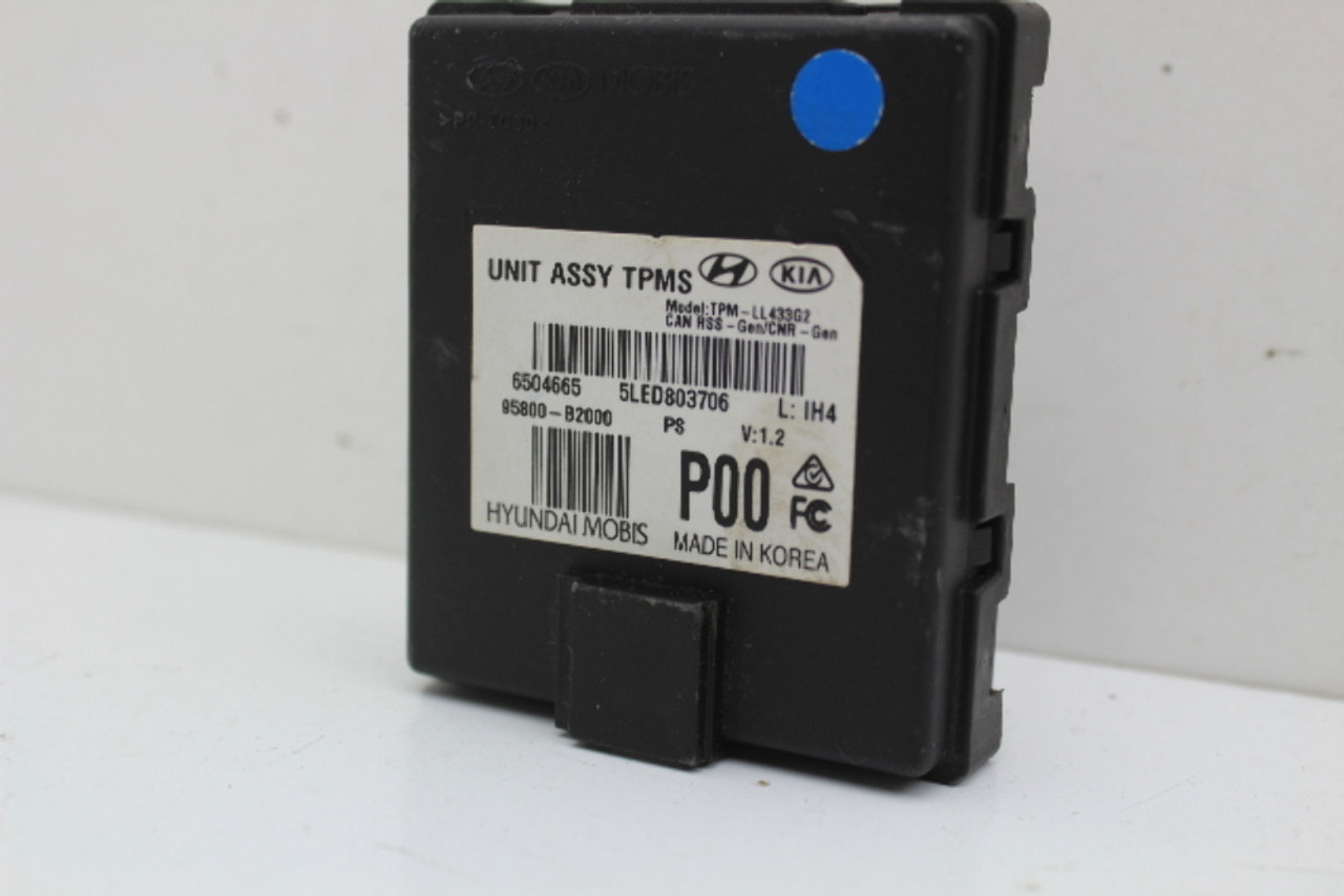 14-16 Kia Soul 95800-B2000 TPMS Tire Pressure Monitoring System Control Module
