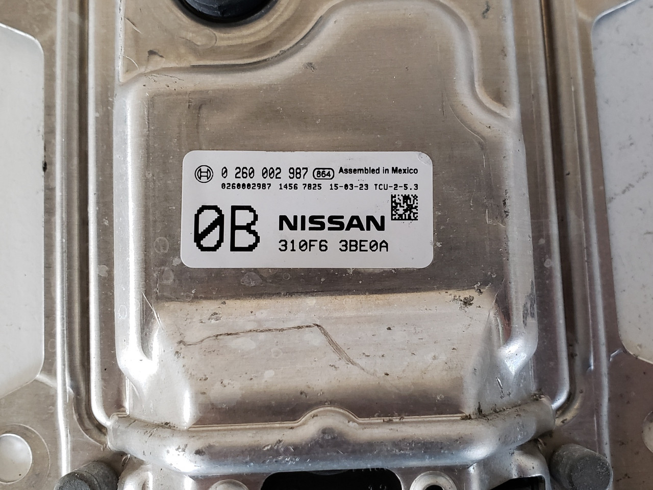 2017-2019 Sentra 310F6 3BE0A Computer Brain Engine Control ECU ECM EBX Module