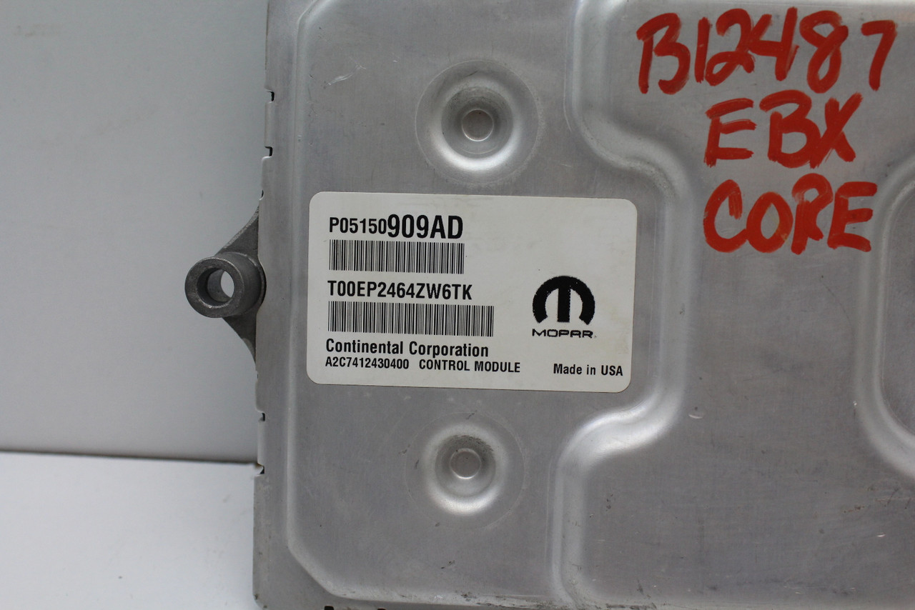 2015 15 Dodge Dart P68229520AC Computer Brain Engine Control ECU ECM EBX Module