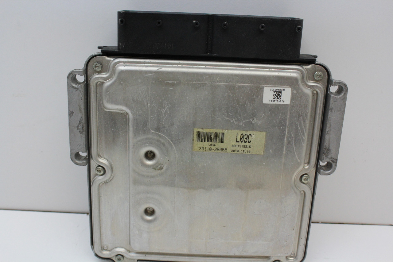 15-17 Hyundai Accent 39110-2BRB5 Computer Engine Control ECU ECM EBX Module