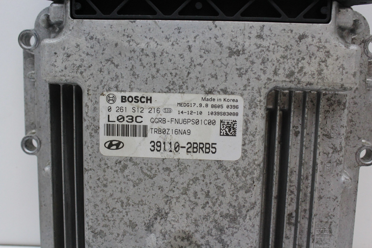 15-17 Hyundai Accent 39110-2BRB5 Computer Engine Control ECU ECM EBX Module