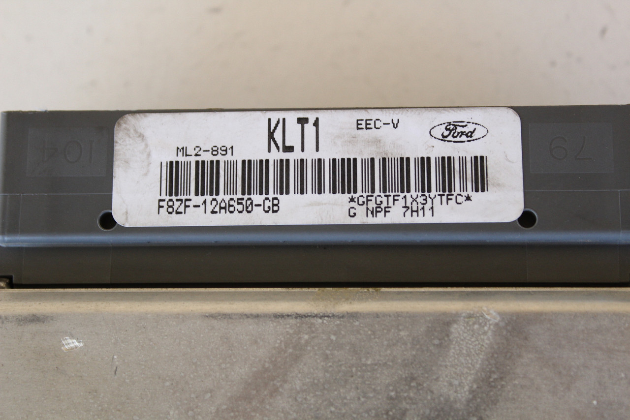 1998 Ford Mustang F8ZF-12A650-GB Computer Engine Control ECU ECM EBX Module