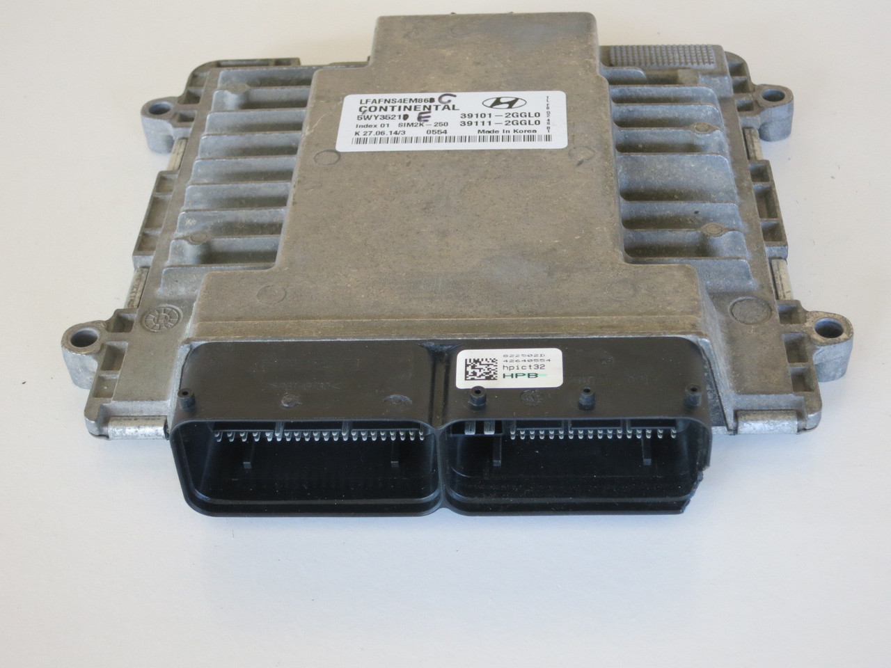15 16 Sonata 39111-2GGL0 Computer Brain Engine Control ECU ECM EBX Module