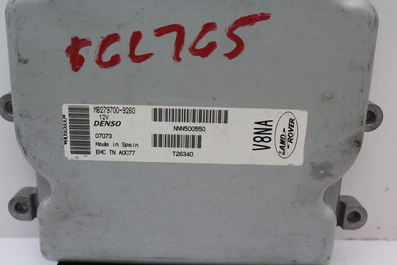 06-09 Range Rover 4.4L NNN500550 Computer Brain Engine Control ECU ECM Module