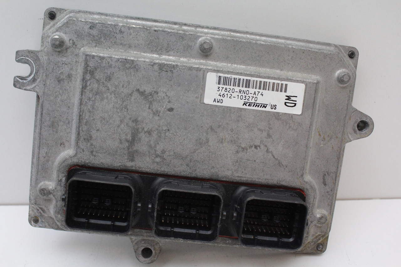 09 10 Honda Pilot 37820-RN0-A74 Computer Brain Engine Control ECU ECM EBX Module