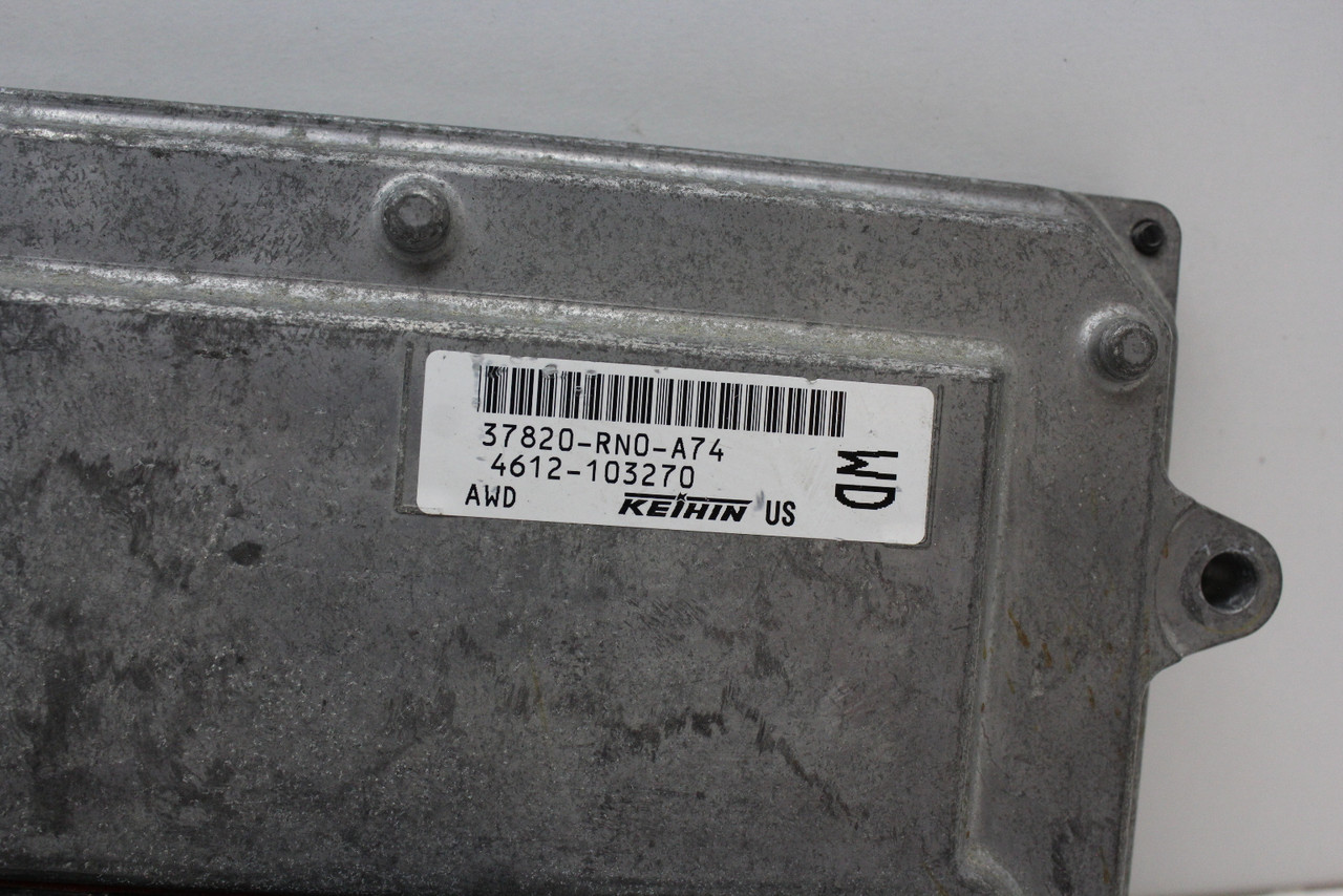 09 10 Honda Pilot 37820-RN0-A74 Computer Brain Engine Control ECU ECM EBX Module