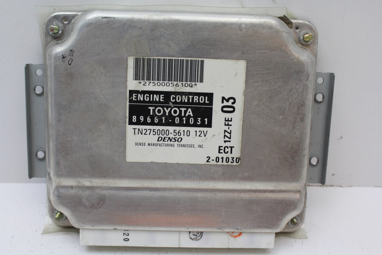 2003 03 Toyota Matrix 1.8L 89661-01031 Computer Engine Control ECU ECM Module