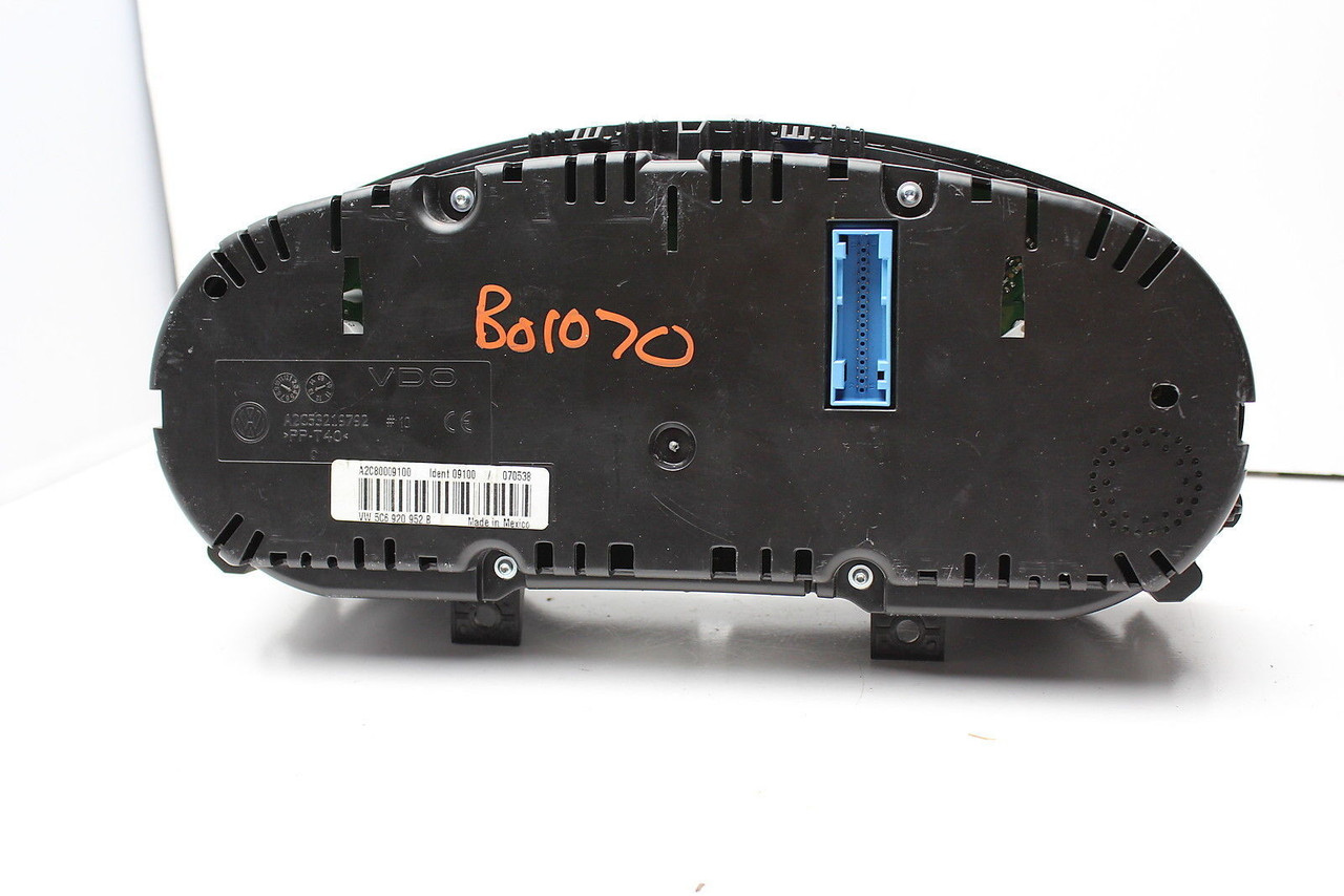 13 VOLKSWAGEN JETTA SPEEDOMETER HEAD INSTRUMENT CLUSTER GAUGES PANEL 9,383 P2047