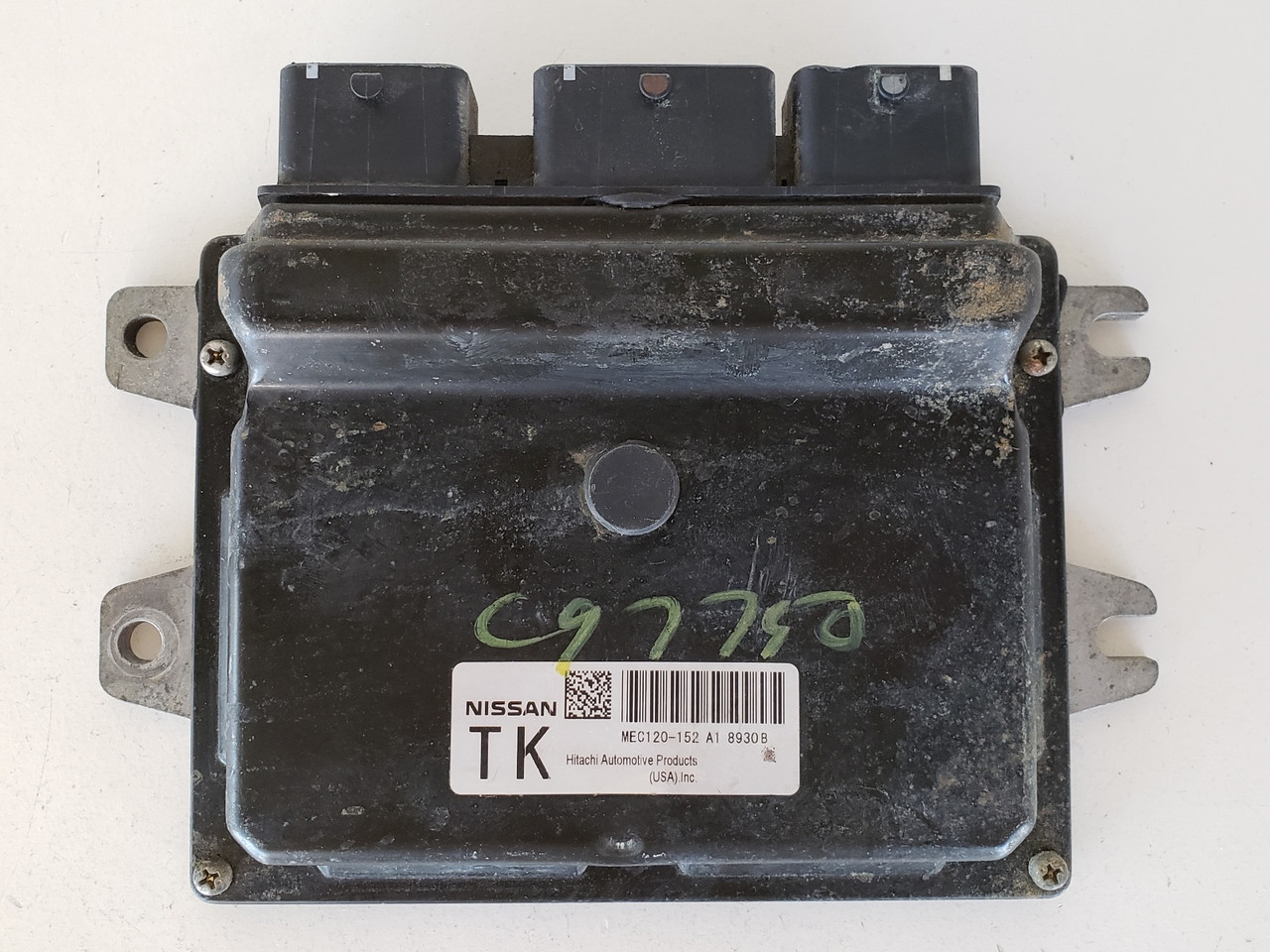 2008 Altima MEC120-152 A1 Computer Brain Engine Control ECU ECM EBX Module