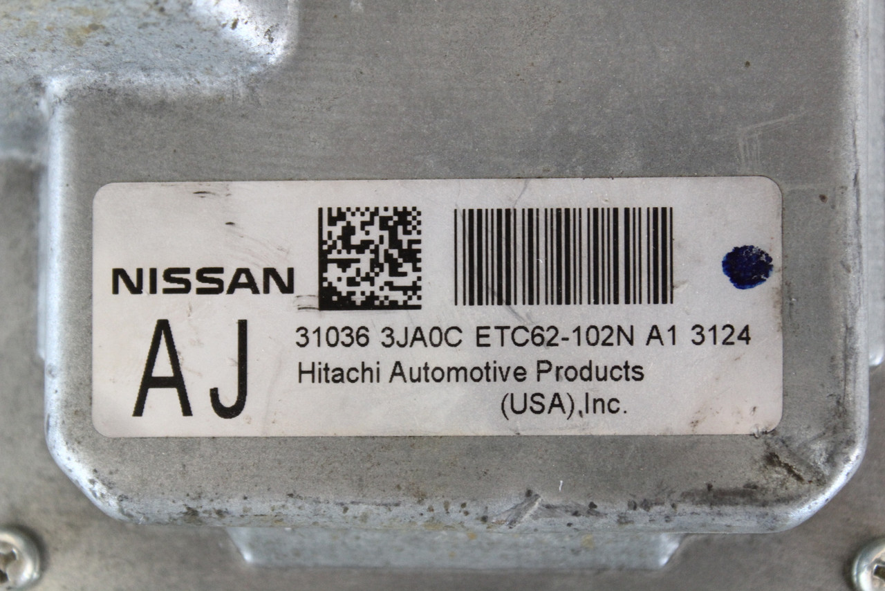 2013 JX35 31036-3JA0C TCM TCU Transmission Shift Computer Control Unit Module