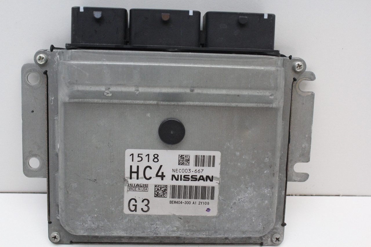 13 14 15 Nissan Sentra NEC003-667 Computer Engine Control ECU ECM EBX Module 13 14 15 Nissan Sentra NEC003-667 Computer Engine Control ECU ECM EBX Module