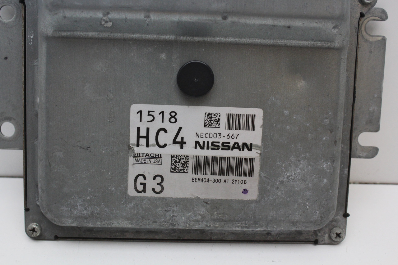 13 14 15 Nissan Sentra NEC003-667 Computer Engine Control ECU ECM EBX Module 13 14 15 Nissan Sentra NEC003-667 Computer Engine Control ECU ECM EBX Module