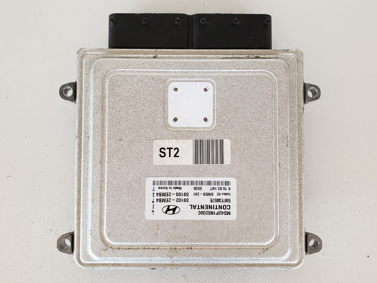 2014-2016 Elantra 39103-2EMB4 Computer Brain Engine Control ECU ECM EBX Module