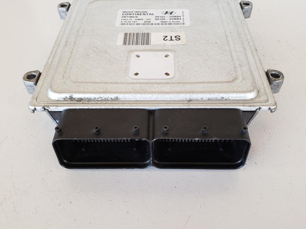 2014-2016 Elantra 39103-2EMB4 Computer Brain Engine Control ECU ECM EBX Module