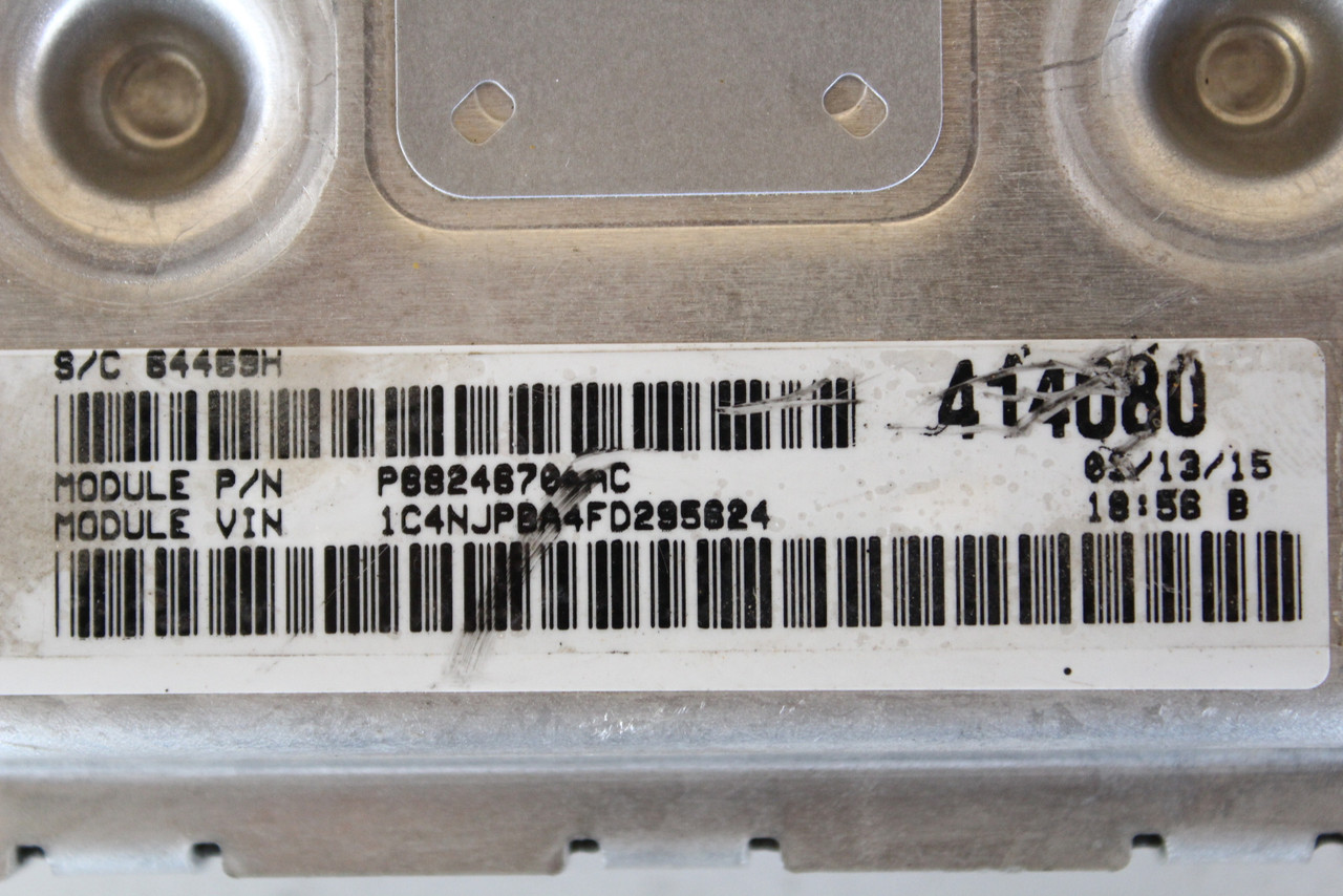 2015-2017 Patriot P05150941AB Computer Brain Engine Control ECU ECM EBX Module