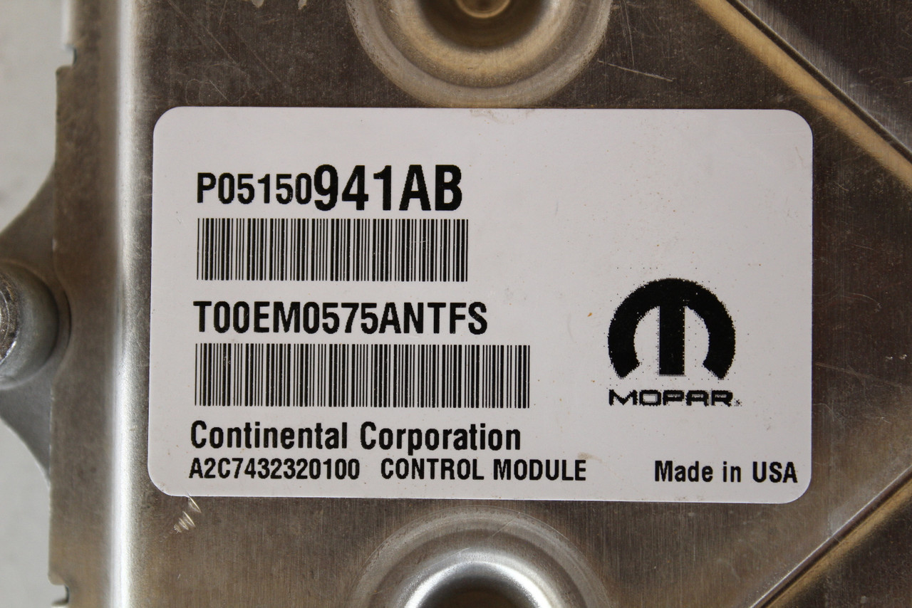 2015-2017 Patriot P05150941AB Computer Brain Engine Control ECU ECM EBX Module