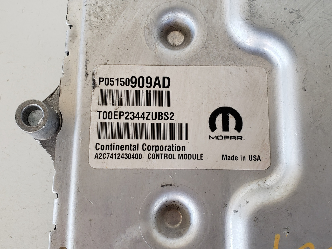 2015 Dodge Dart P68229520AD Computer Brain Engine Control ECU ECM EBX Module