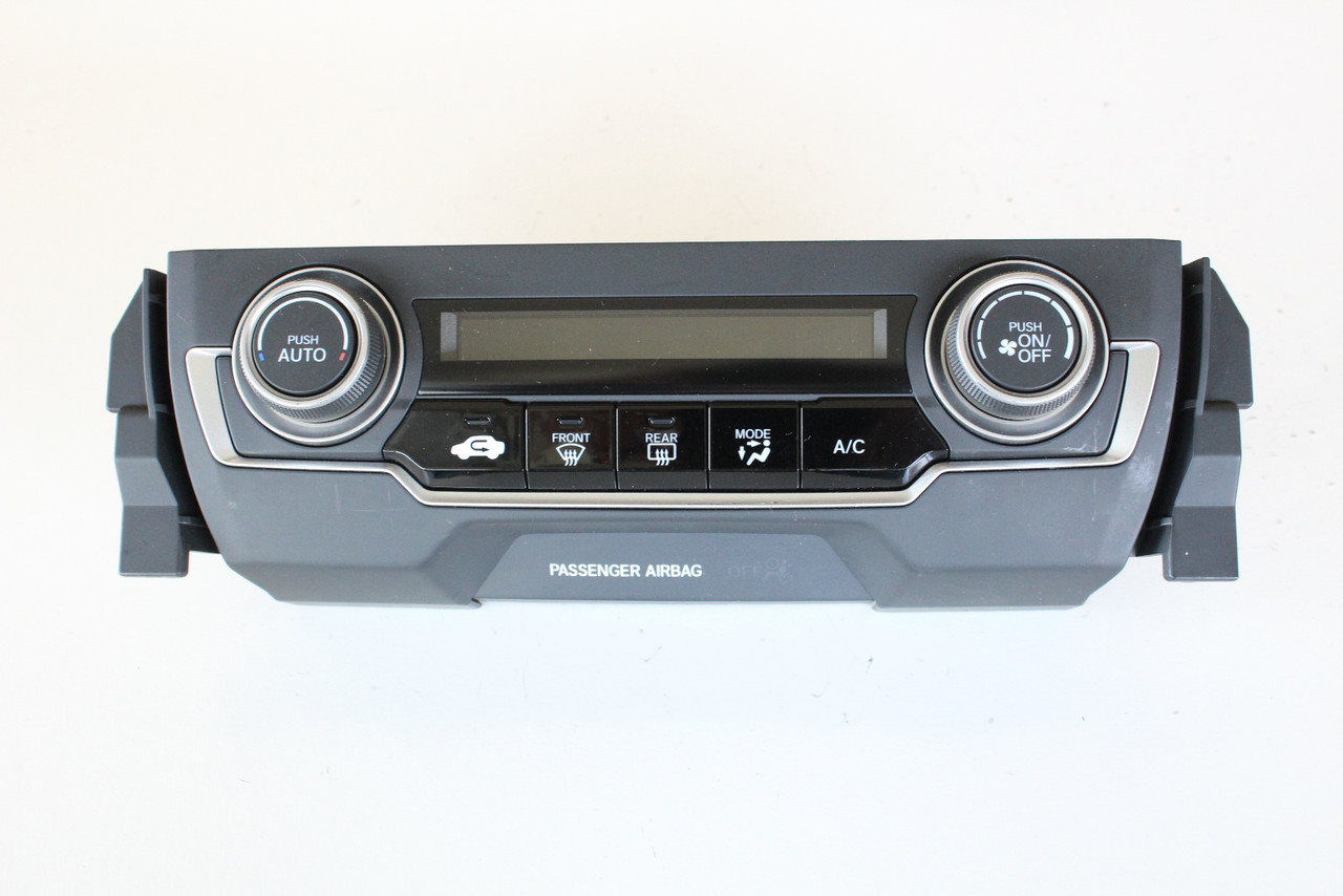 16 Honda Civic Climate Control Panel Temperature Unit A/C Heater 16 Honda Civic Climate Control Panel Temperature Unit A/C Heater