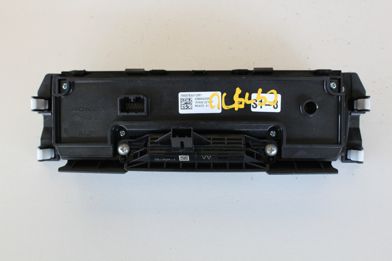 16 Honda Civic Climate Control Panel Temperature Unit A/C Heater 16 Honda Civic Climate Control Panel Temperature Unit A/C Heater