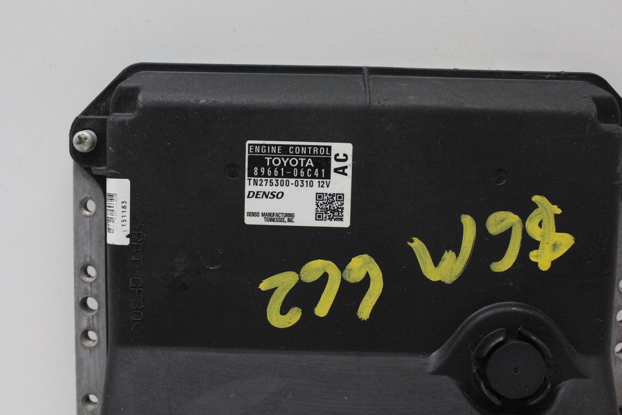 2007 07 Toyota Camry 89661-06C41 Computer Engine Control ECU ECM EBX Module 2007 07 Toyota Camry 89661-06C41 Computer Engine Control ECU ECM EBX Module