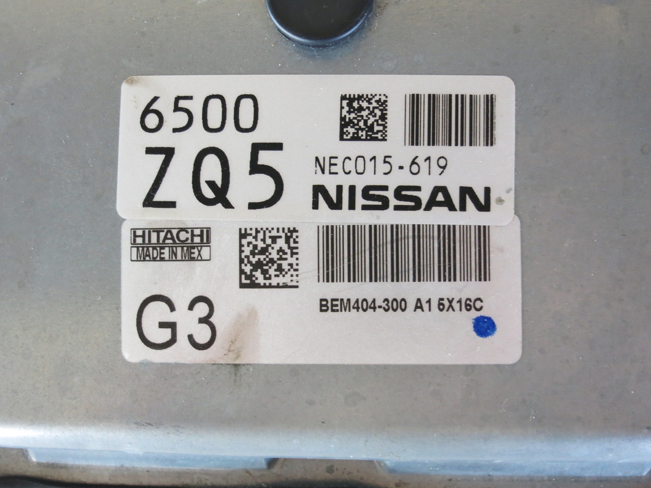 13-15 Sentra BEM404-300 A1 Computer Brain Engine Control ECU ECM EBX Module