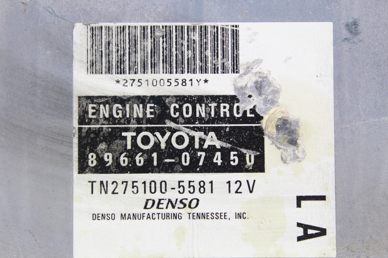 06 Toyota Avalon 89661-07450 Computer Brain Engine Control