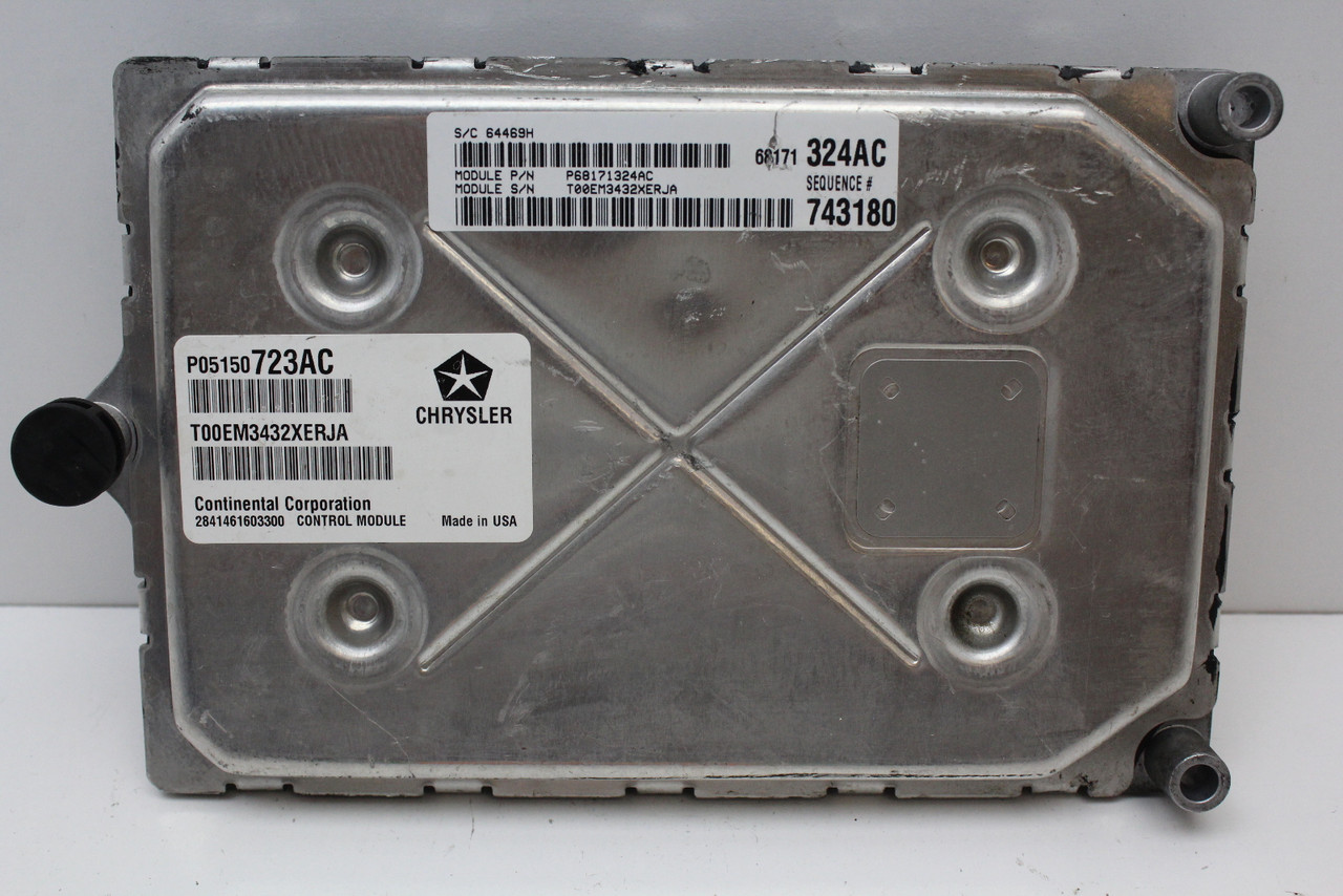 13 2013 Dodge Charger P68171324AC Computer Engine Control ECU ECM EBX Module