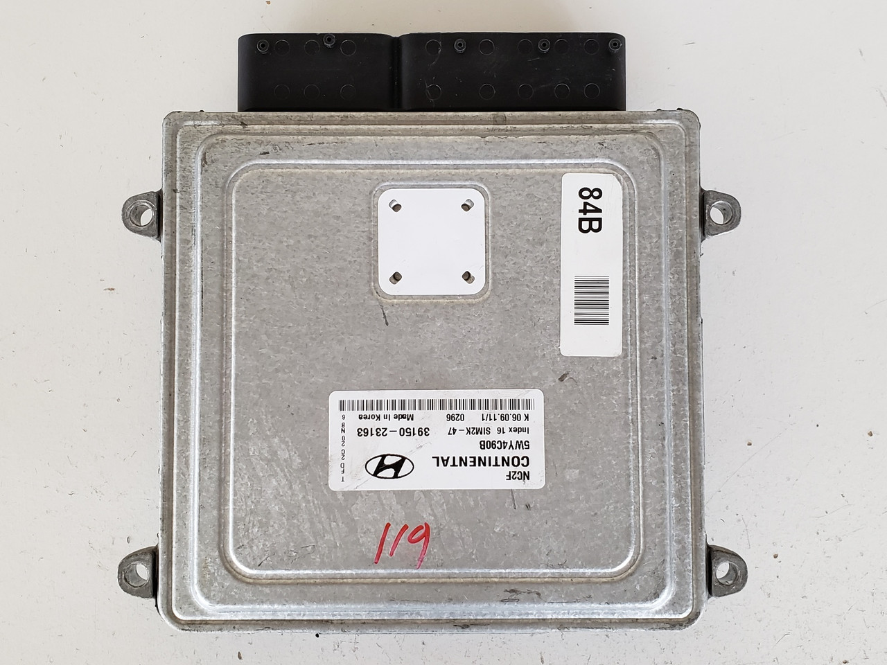 2009-2012 Elantra 39150-23163 Computer Brain Engine Control ECU ECM EBX Module