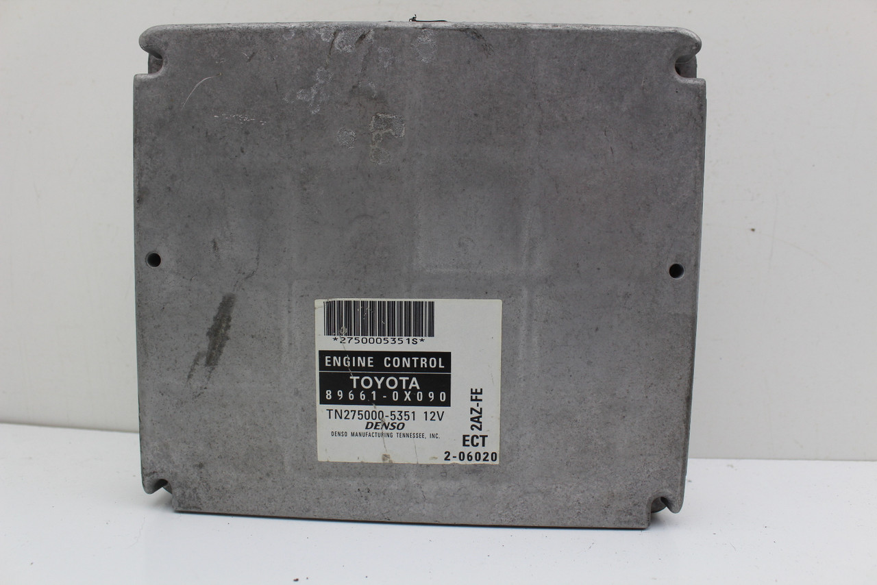 02 03 Toyota Solara 89661-0X090 Computer Brain Engine Control ECU ECM EBX Module