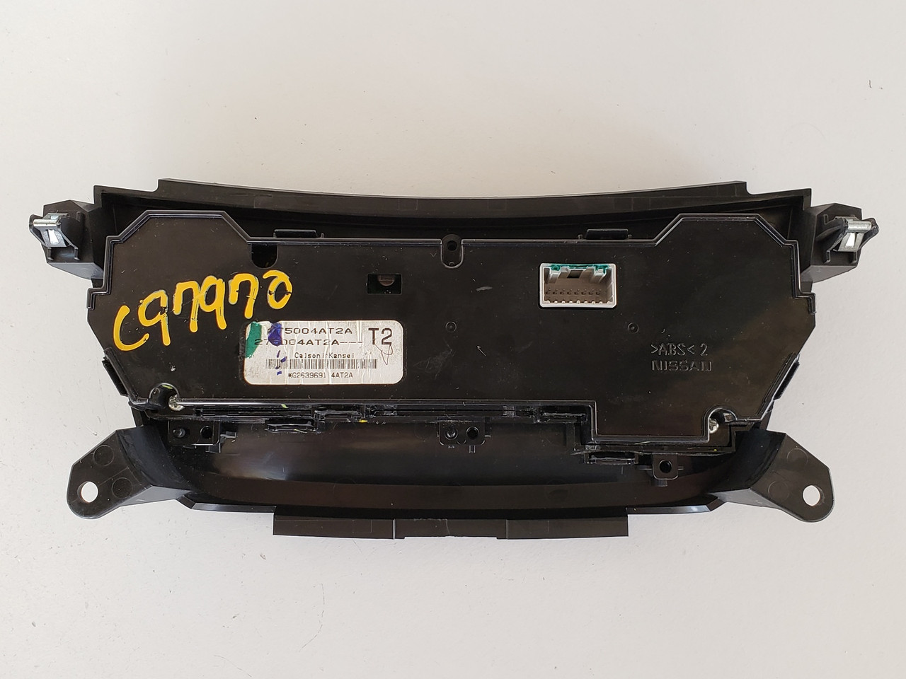 15-17 Sentra 27500 4AT2A Climate Control Panel Temperature Unit A/C Heater 15-17 Sentra 27500 4AT2A Climate Control Panel Temperature Unit A/C Heater