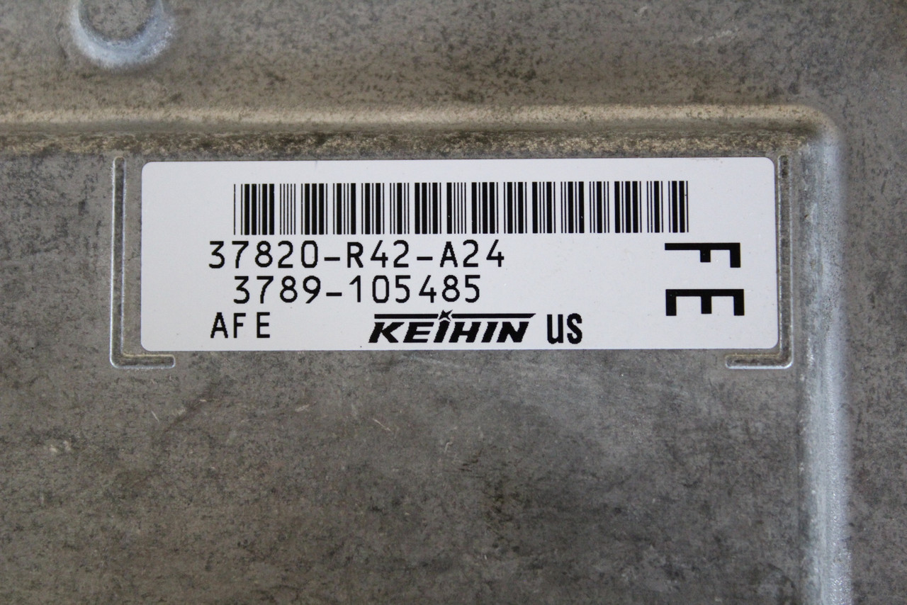 2012 Accord MT 37820-R42-A24 Computer Brain Engine Control ECU ECM EBX Module