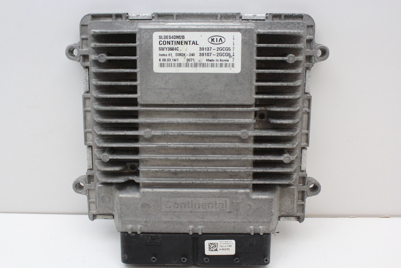 14-16 Kia Sportage 39107-2GCG5 Computer Brain Engine Control ECU ECM EBX Module