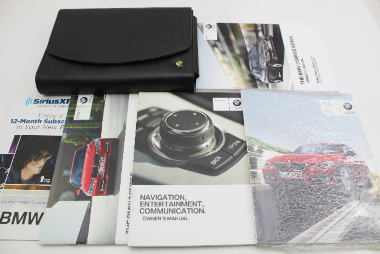 13 BMW 3 Series Sedan Vehicle Owners Manual Handbook Guide