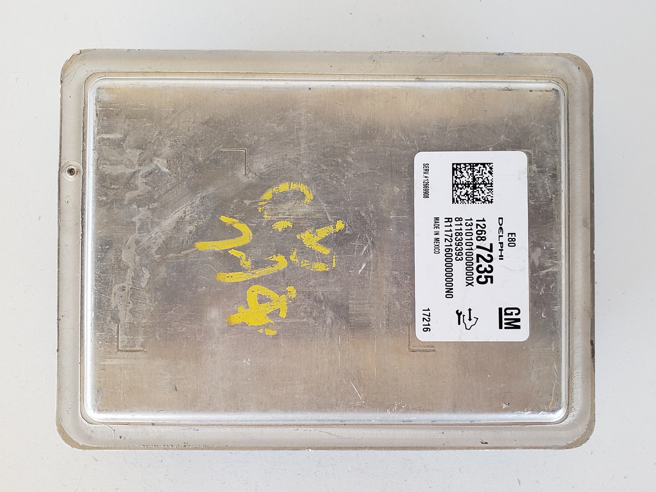 2018 Buick Regal 12669908 Computer Brain Engine Control ECU ECM EBX Module